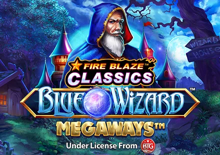 Fire Blaze Classics Blue Wizard Megaways